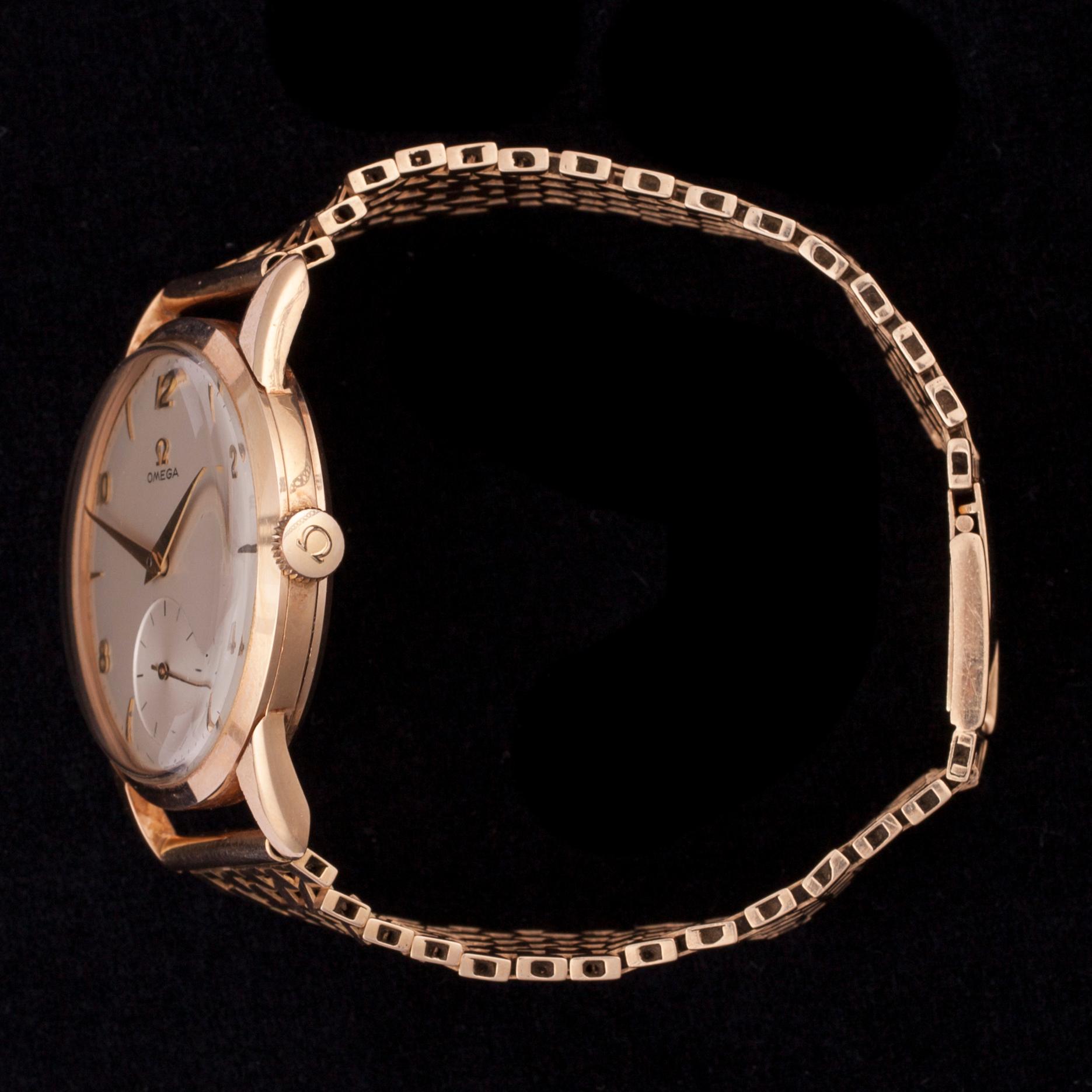ARMBANDSUR, herr, guld 14 K, Omega 1960-tal.