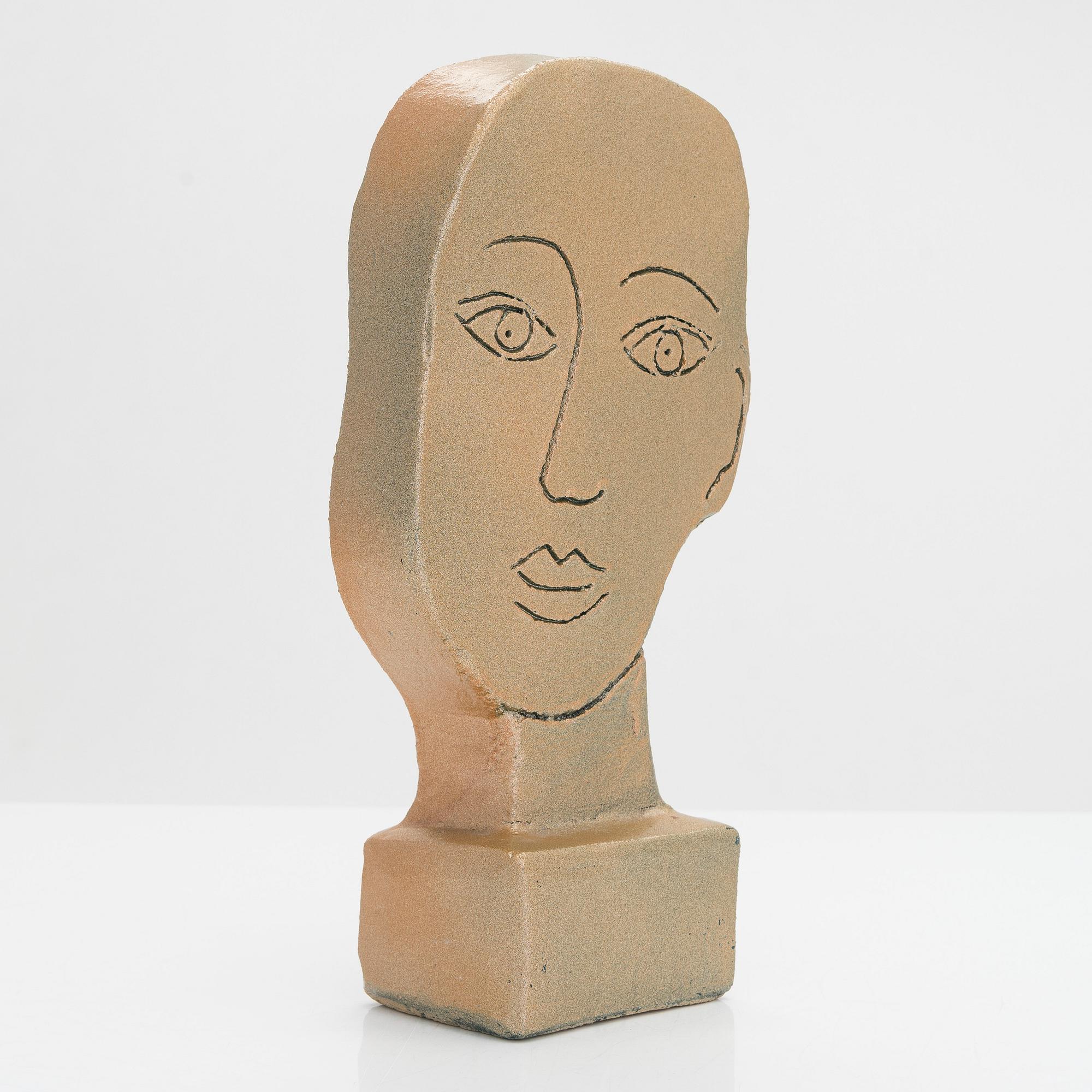 Pauli Partanen, skulptur, signerad Pauli Partanen -98.