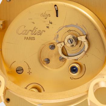 Cartier, table clock, 83 x 65 mm.