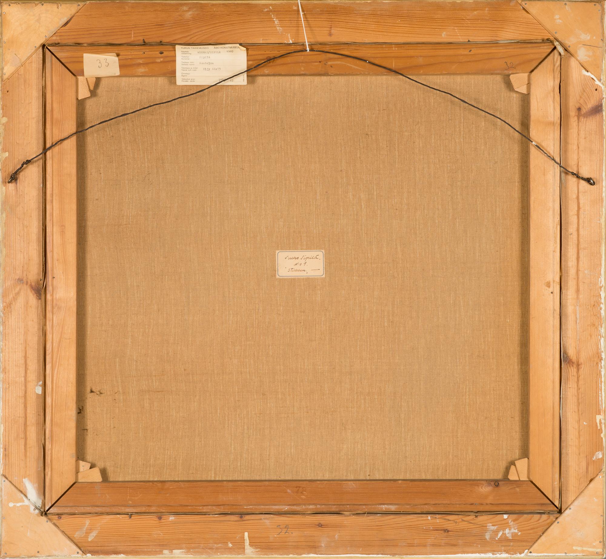 Sulho Sipilä, Hedelmä-asetelma.