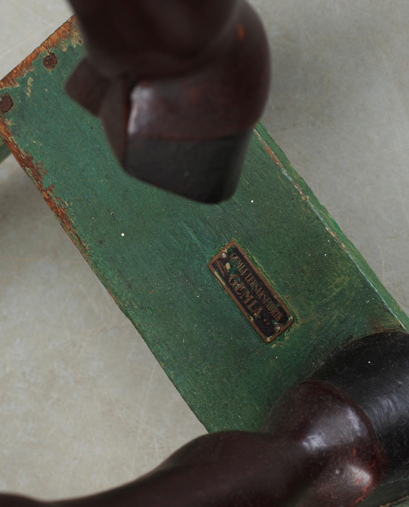 GUNGHÄST. Gemla. 18-1900-tal.