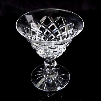 Fritz Kallenberg,a 72 pcs "Rut" glass service from kosta Boda later part of the 20th century.