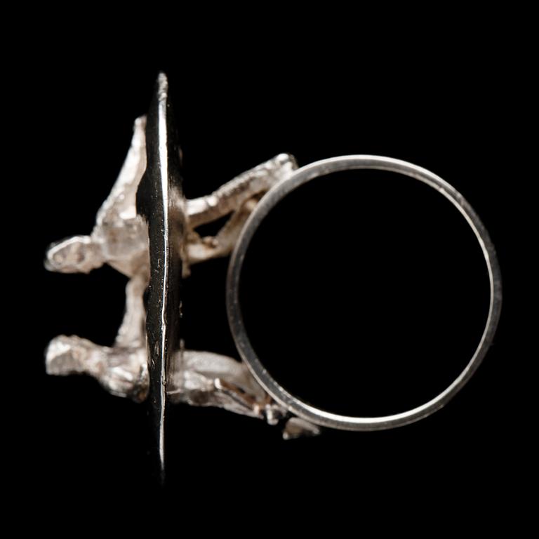 RING, sterlingsilver, Björn Weckström, Lapponia, Finland.