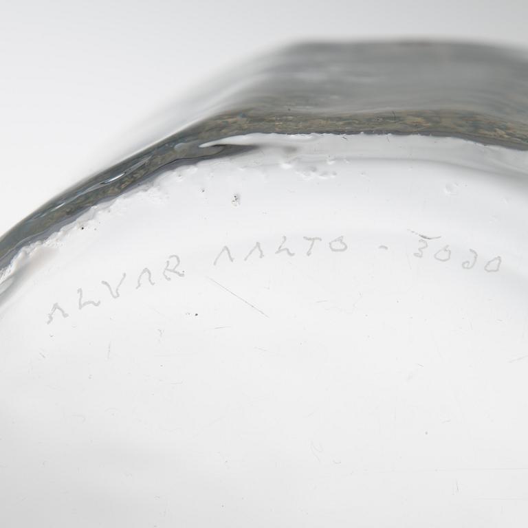 A vase signed Alvar Aalto -3030, manufactured by Iittala in the 1950/60s.