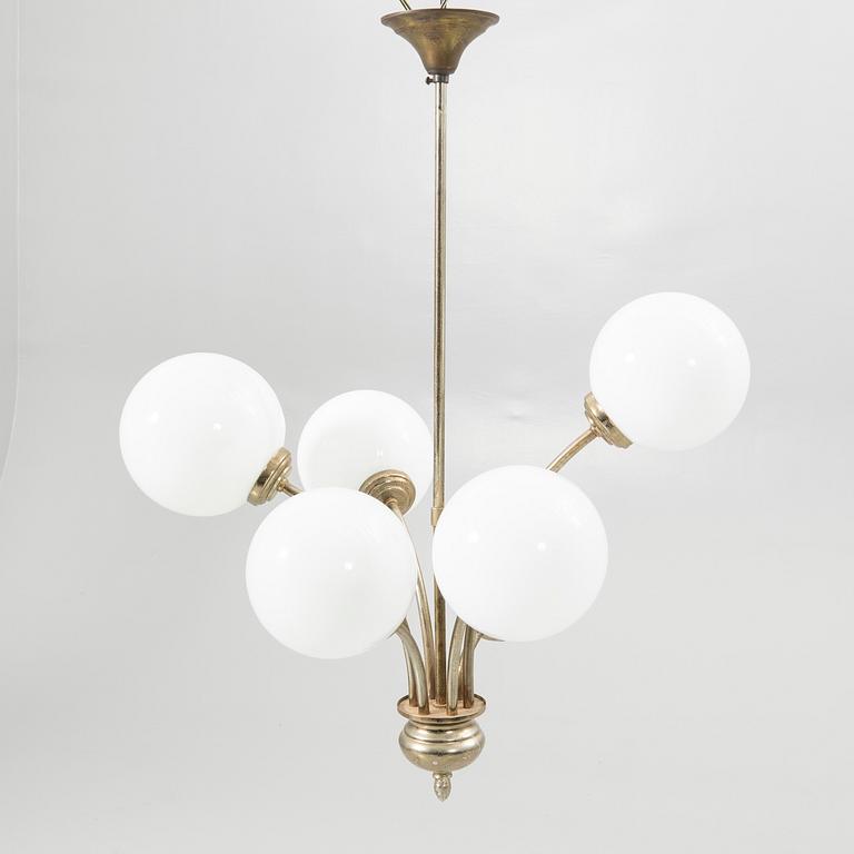 Ceiling lamp, second half of the 20th century.