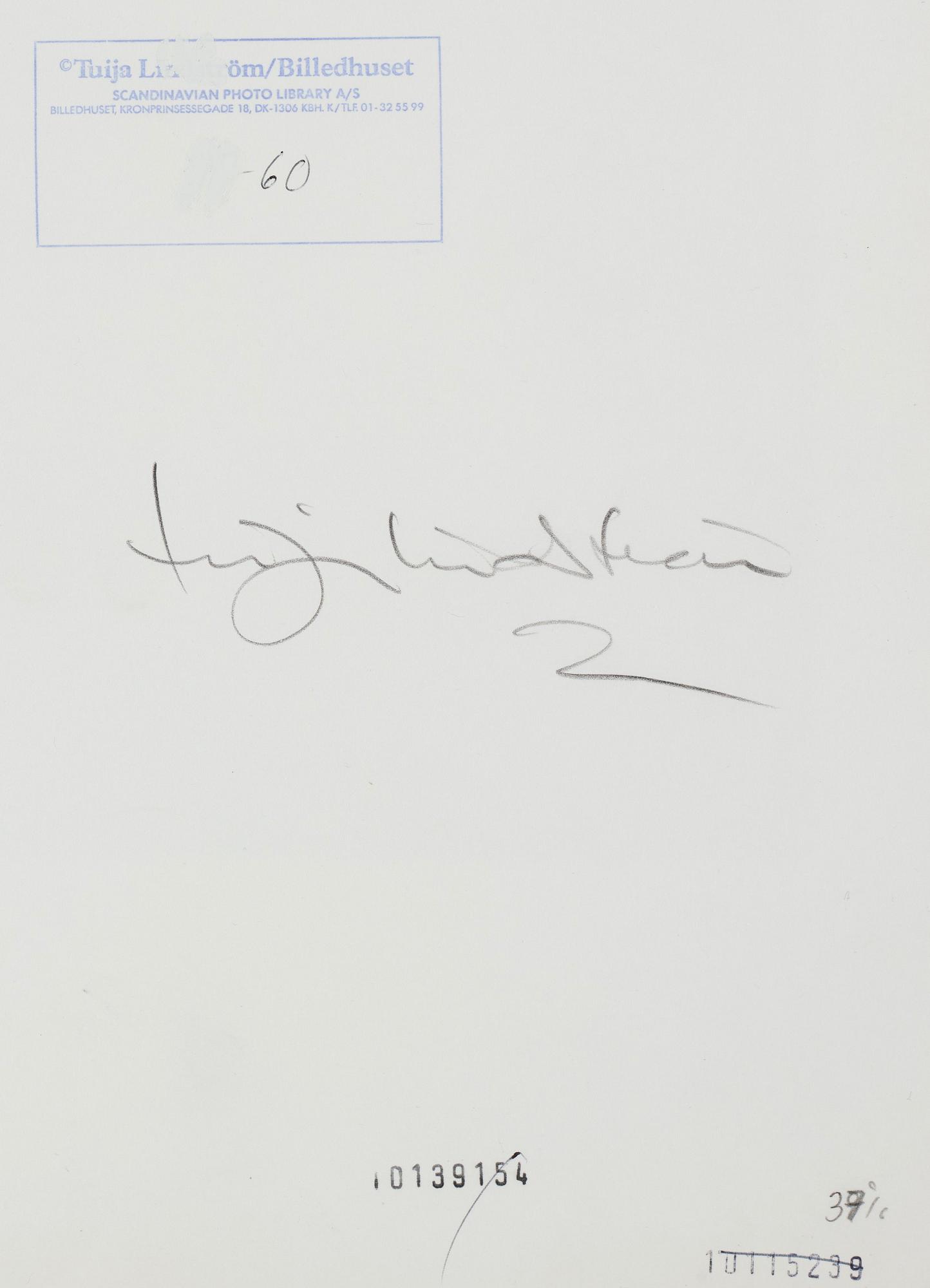 Tuija Lindström, Untitled, early 1980's.