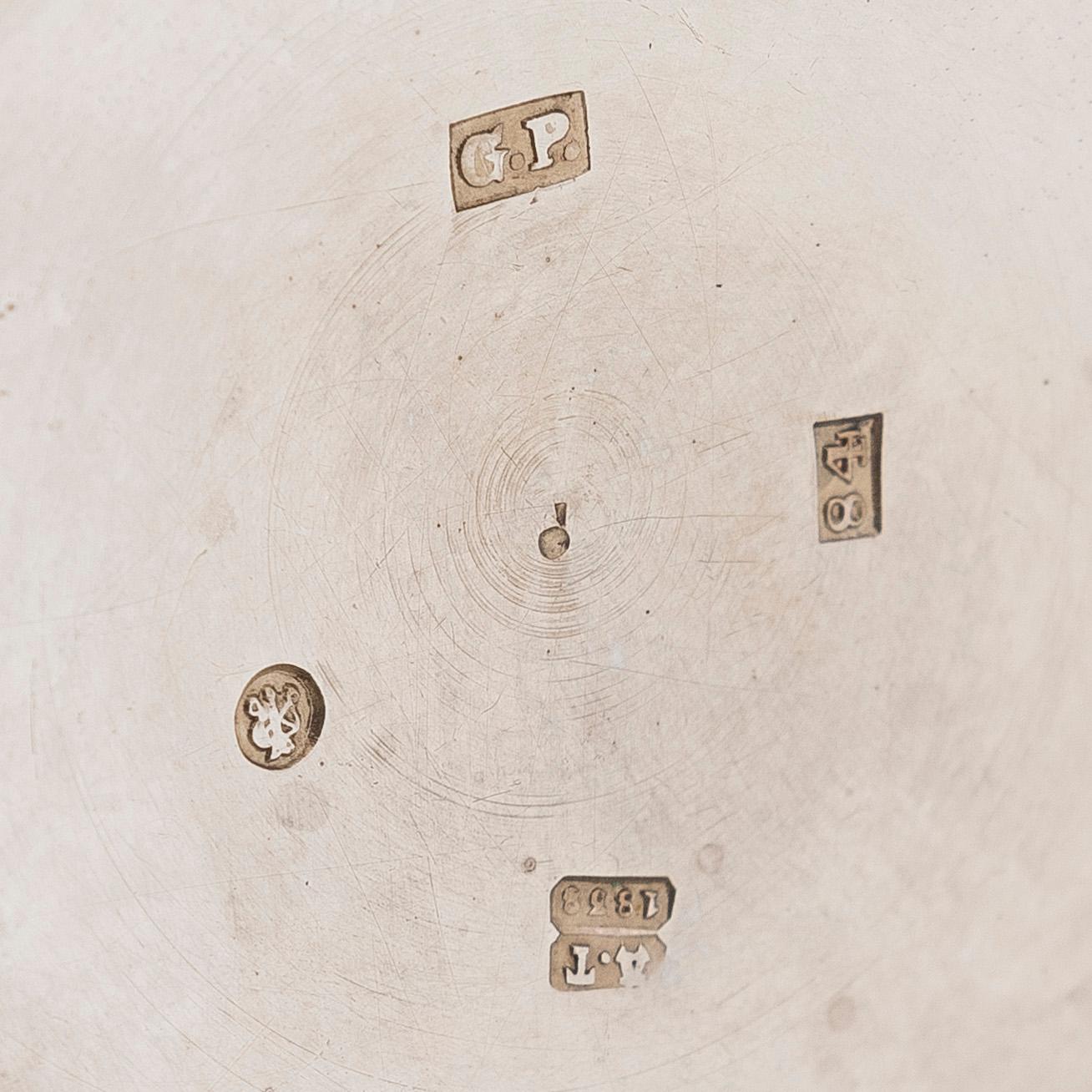 Gustav Adolf Petrell, kermakko, hopeaa, Pietari 1839.