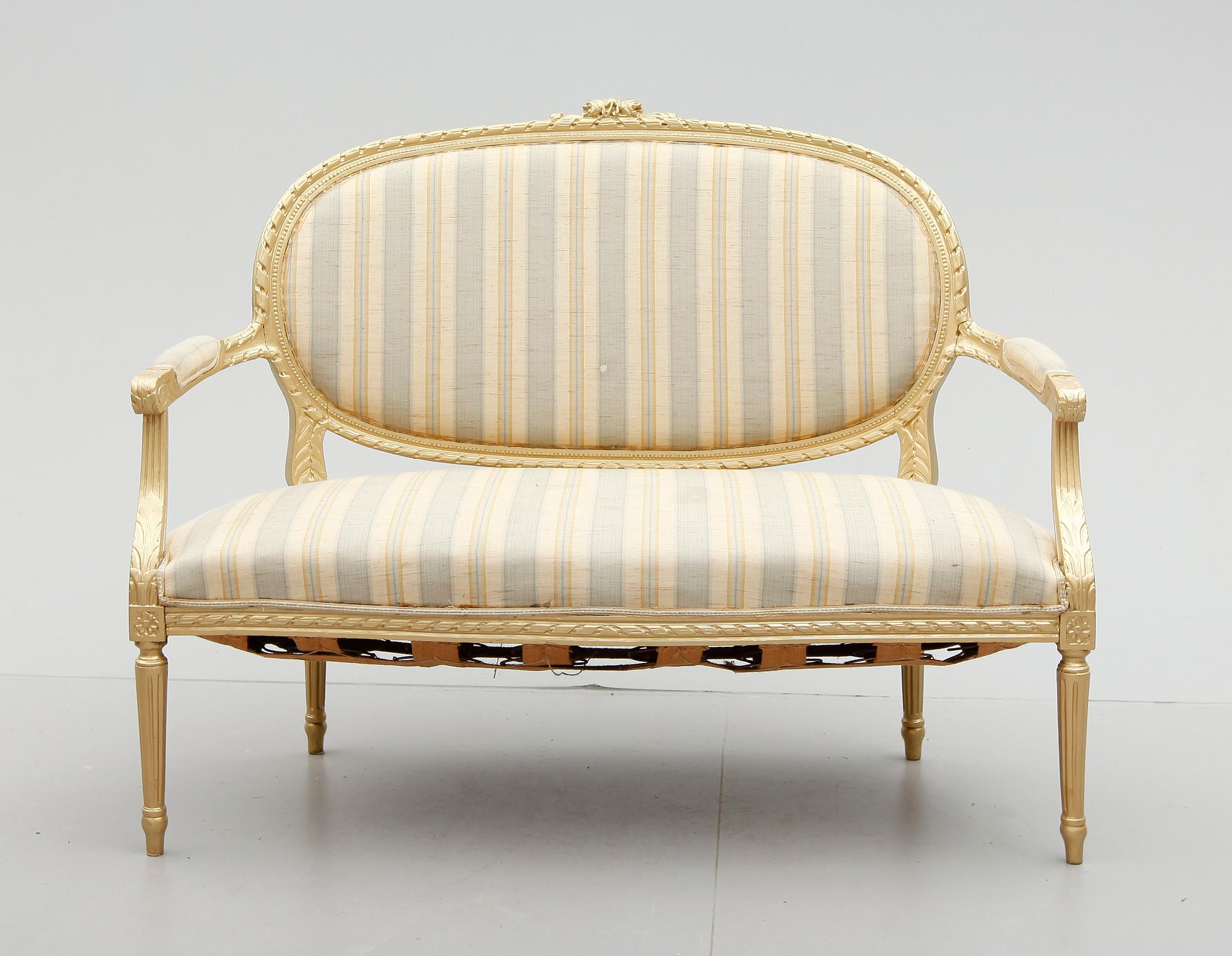 SOFFA, gustaviansk stil, 1900-talets mitt.