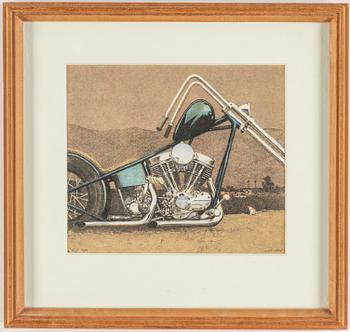 JOHN-E FRANZÉN, lithograph in colours, 2, signed 1998, signed 6/320, HC IX/XXXII.