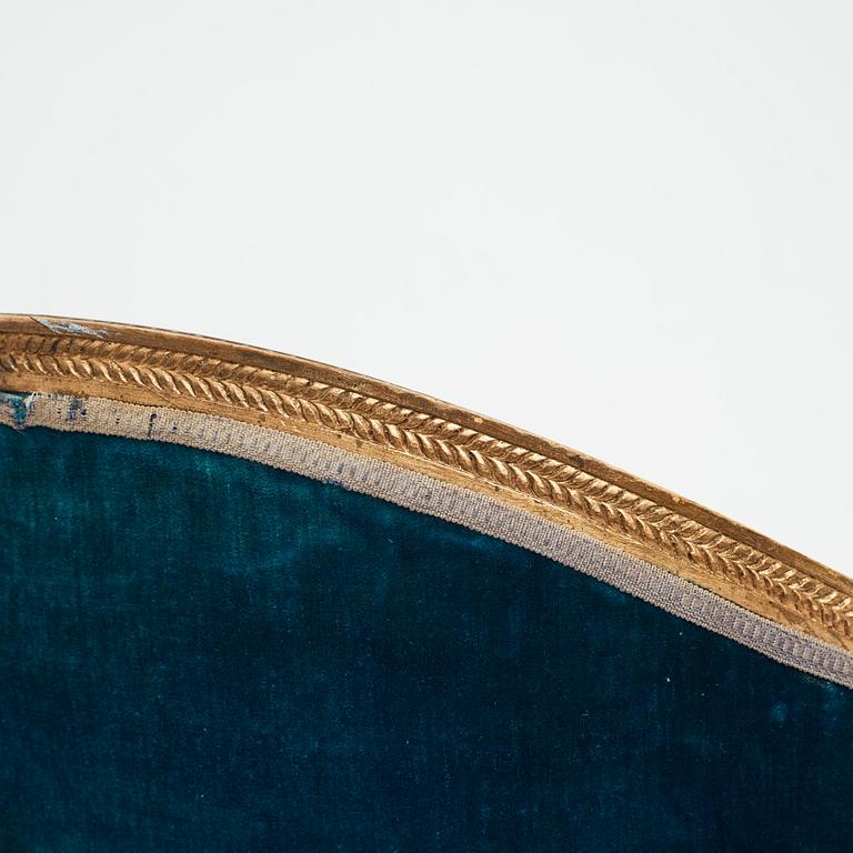 A pair of late Gustavian armchairs by Ephraim Ståhl (master in Stockholm 1794-1820).