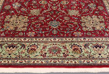 A CARPET, Tabriz, ca 381 x 302 cm.