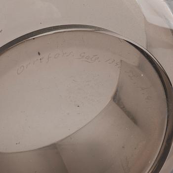 A Simon Gate signed glass bowl.