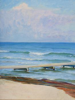Oscar Björck, Swimmers' jetty in Skagen.