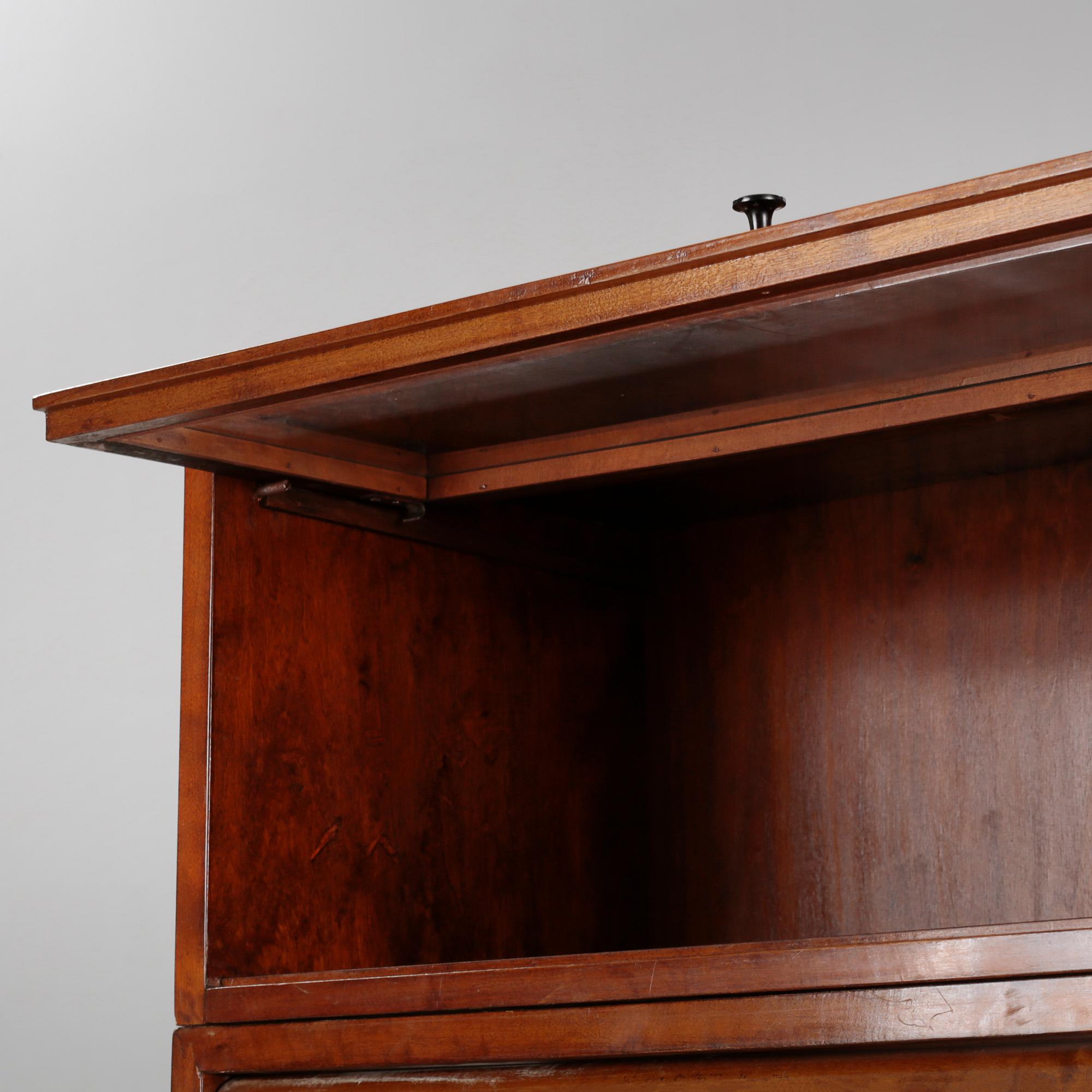 Two bookshelfs from the first half of the 20th century.