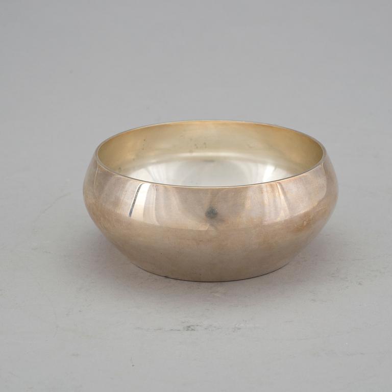 HENNING KOPPEL, skål, sterlingsilver. Georg Jensen, efter 1945. Vikt ca 188 gram.