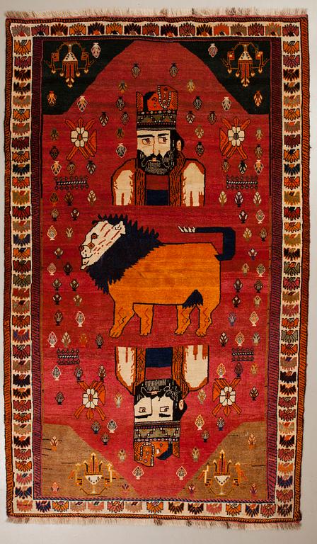 MATTA, Persien. Ca 210x125 cm.