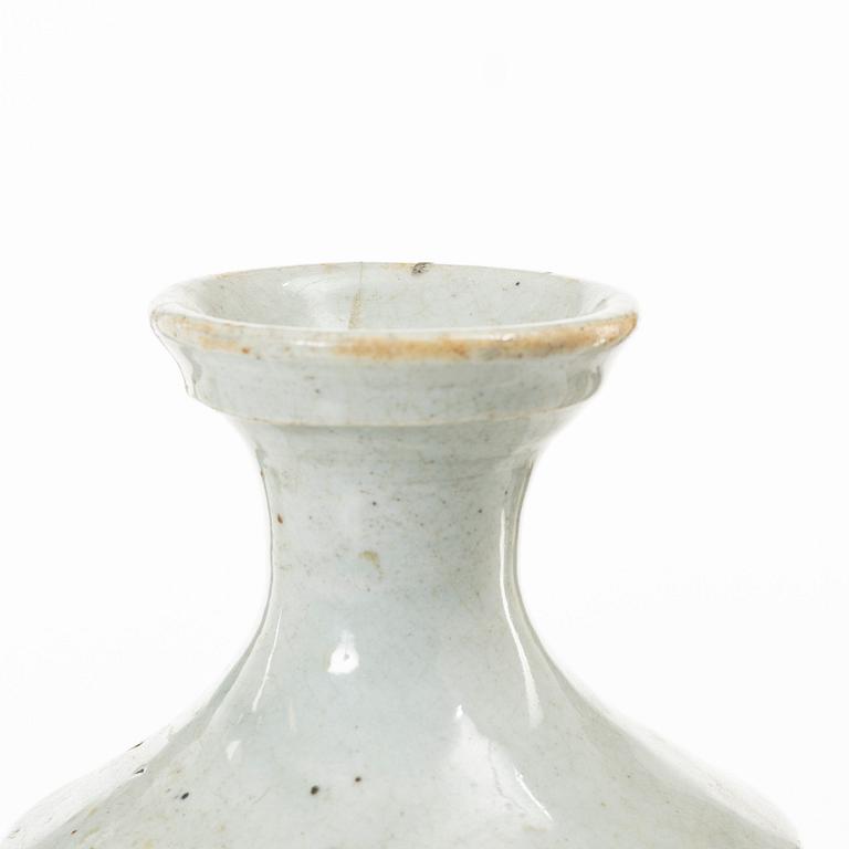 Flaska, stengods, Korea, Joseon, 1700-/1800-tal.