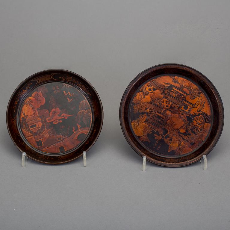 FAT, 6 st, lack, Kina, sen Qingdynasti, 1800-tal.
