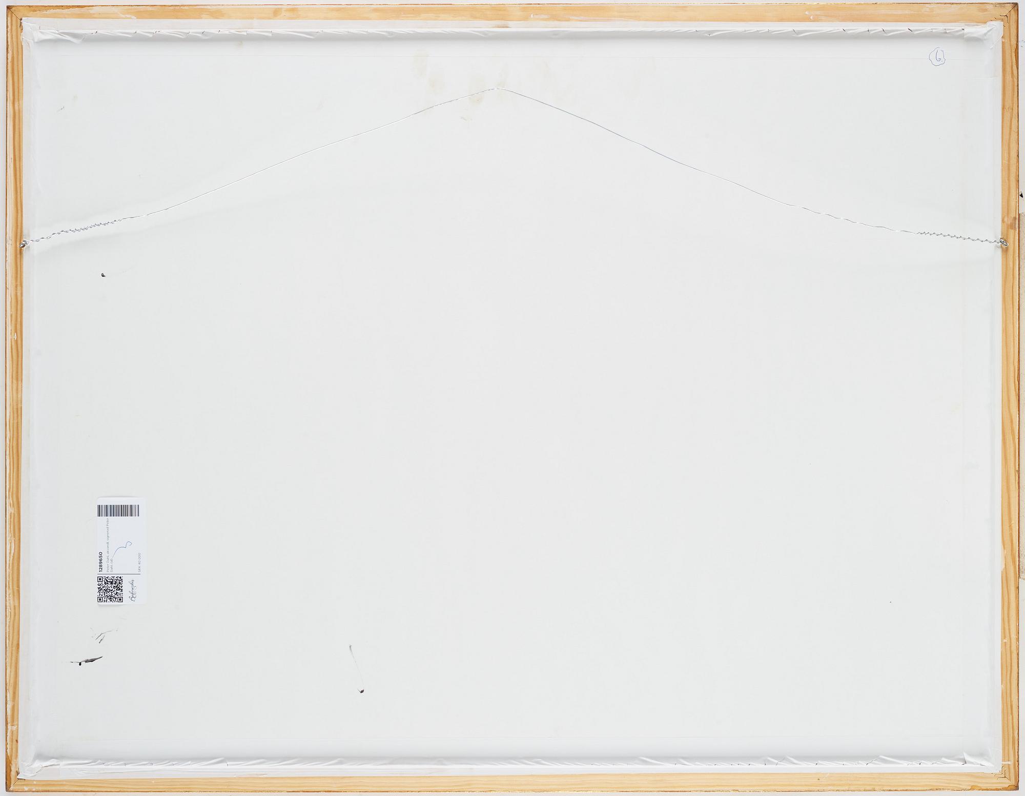 Peter Dahl, akvarell, signerad Peter Dahl.