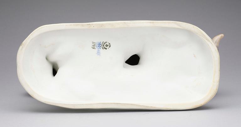 FIGURIN, porslin, Knud Kyhn för Royal Copenhagen 1950.