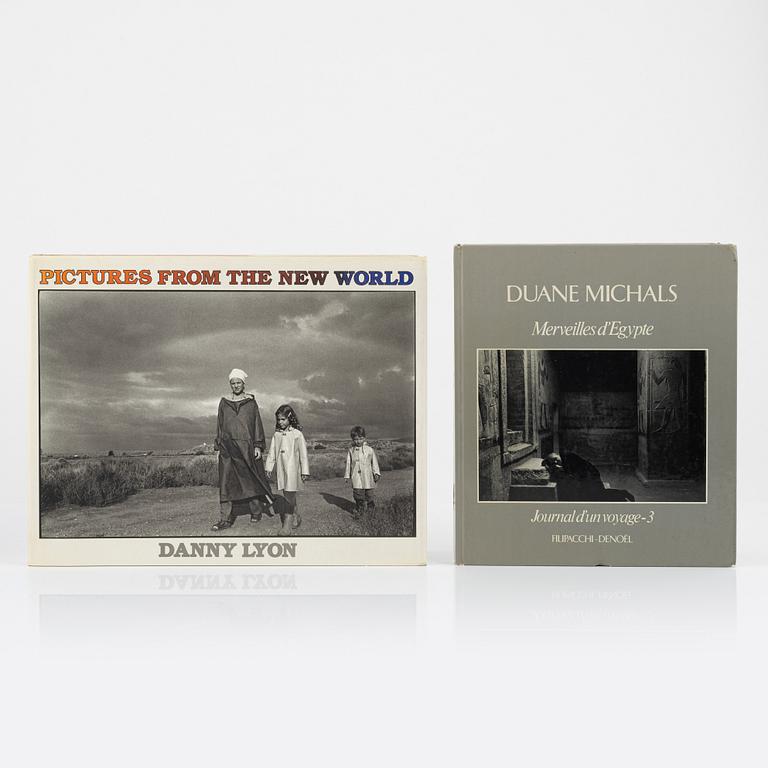 Danny Lyon, Duane Michals, Sebastião Salgado, 3 photobooks.