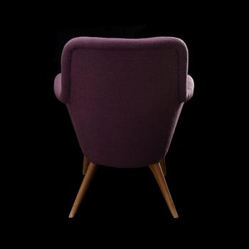 CARL GUSTAF HIORT AF ORNÄS, ARMCHAIR. Manufactured by Puunveistos Helsinki, 1950s.