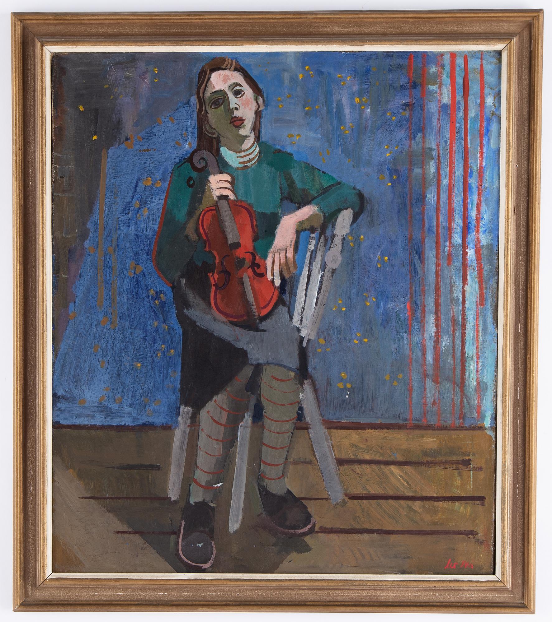 Leo Reis, oil on canvas, signed.