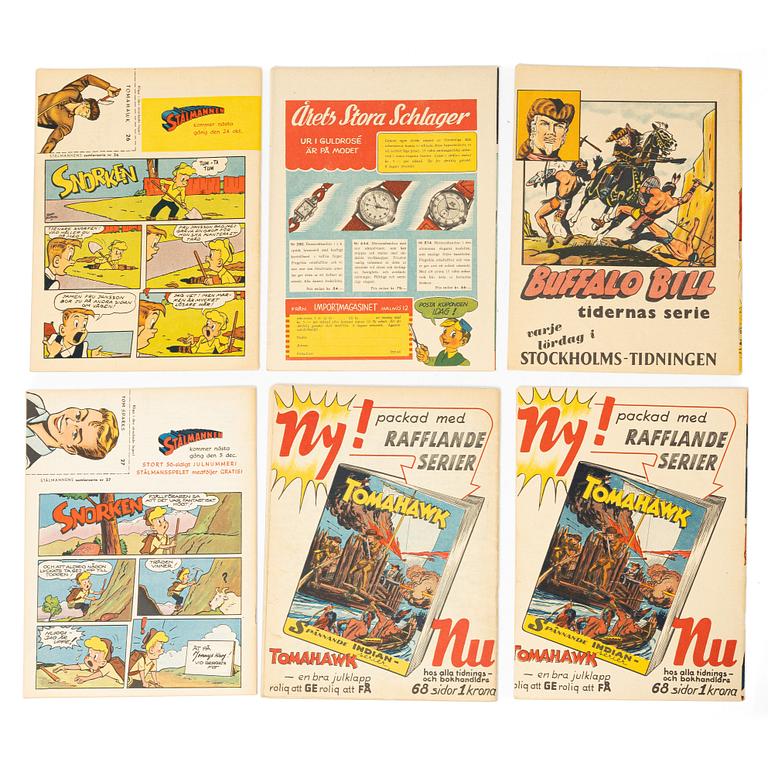 Comic books, 24, “Stålmannen”, 1951.