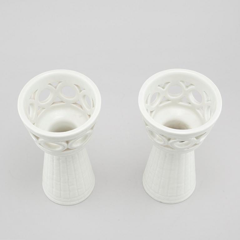 A pair of stoneware vases, model "Olympia", Rörstrand.