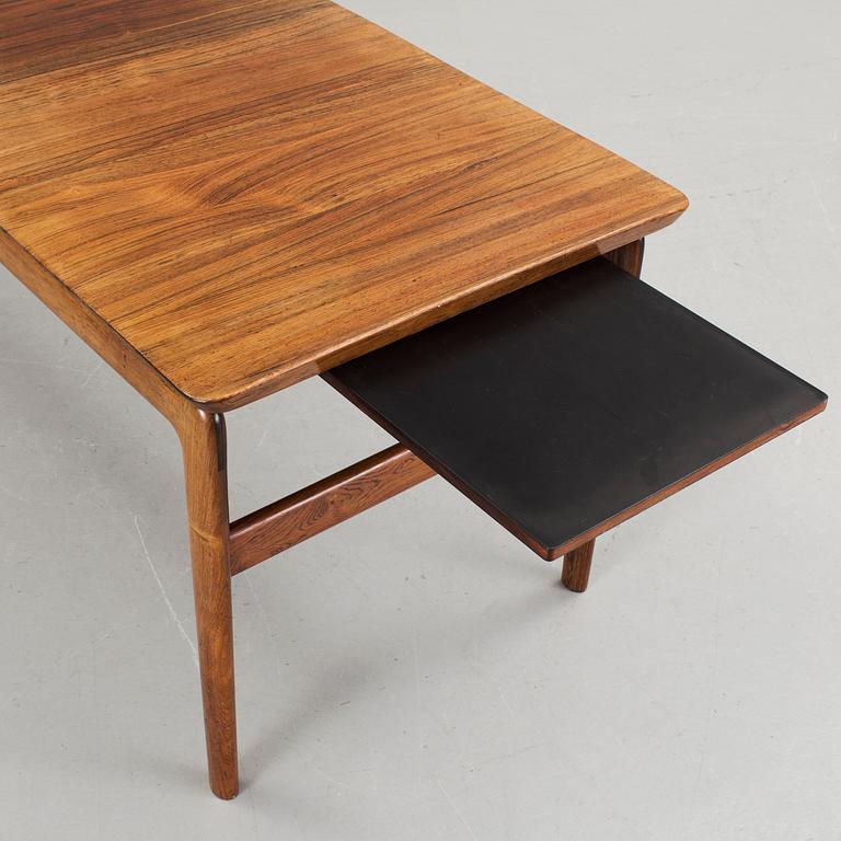 PETER HVIDT & ORLA MØLGAARD NIELSEN, a palisander sofa table, France & Son, Denmark 1960's.