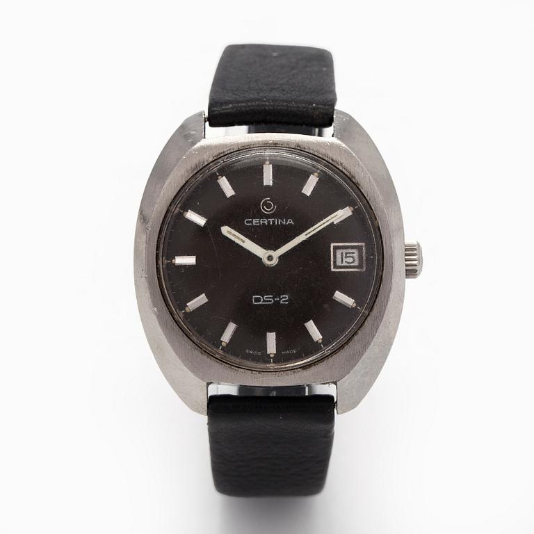 Certina, DS-2, rannekello, 38 mm.