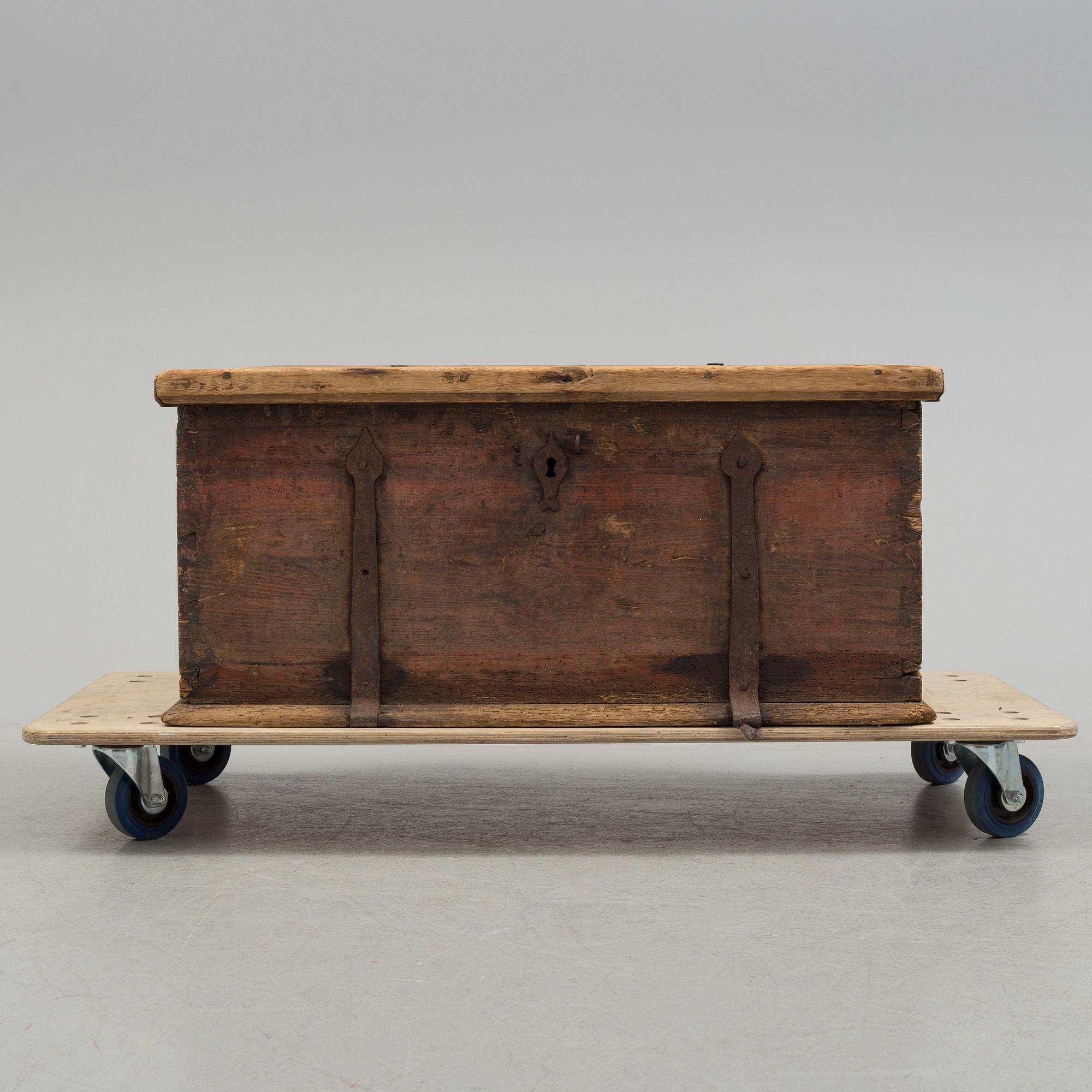 An 18th century chest.