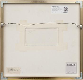 LENNART JIRLOW, blandteknik, osignerad. Scenografi från "Annie get your gun".