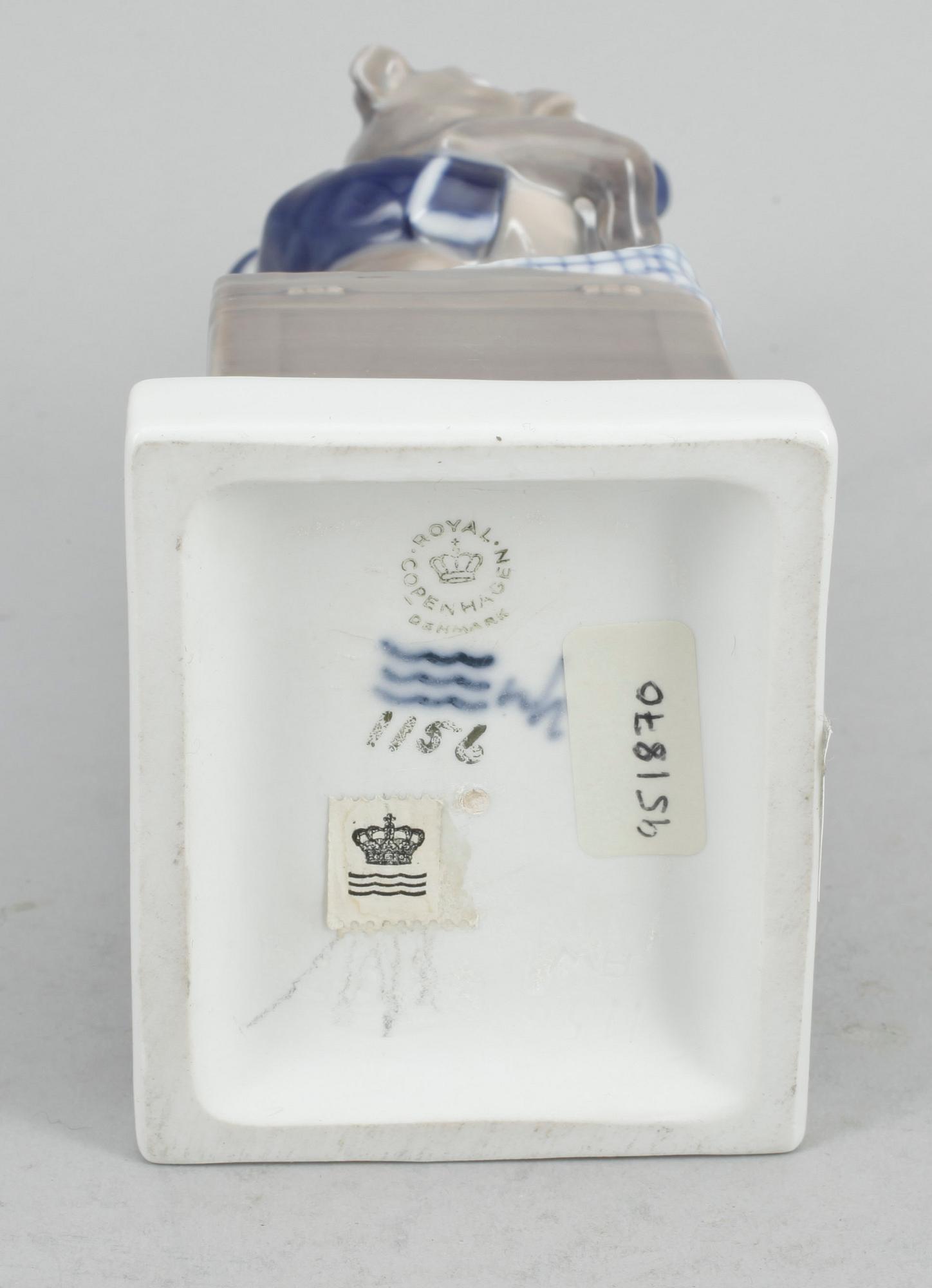 FIGURINER, porslin, Royal Copenhagen och Bing & Gröndal, Danmark.