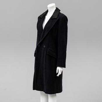 MAX MARA, a wool coat, french size 42.