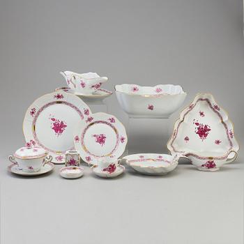 A 78 piece porcelain dinner service from Herend, Hungary, 1970's/80's.