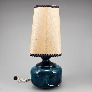 BORDSLAMPA, keramik, 1960/70-tal.