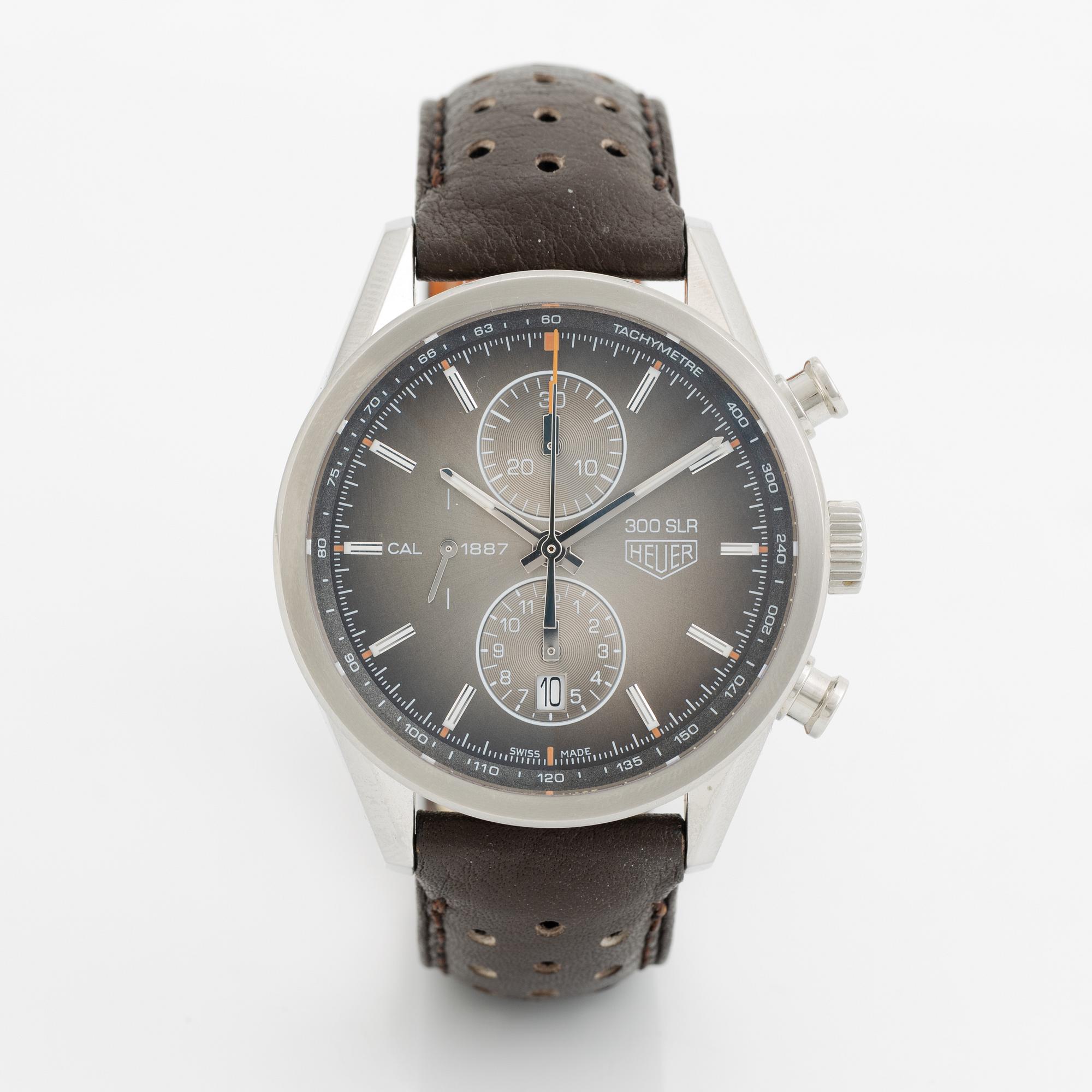 Tag Heuer, Carrera, 300 SLR, "Limited Edition", chronograph, wristwatch, 41 mm.