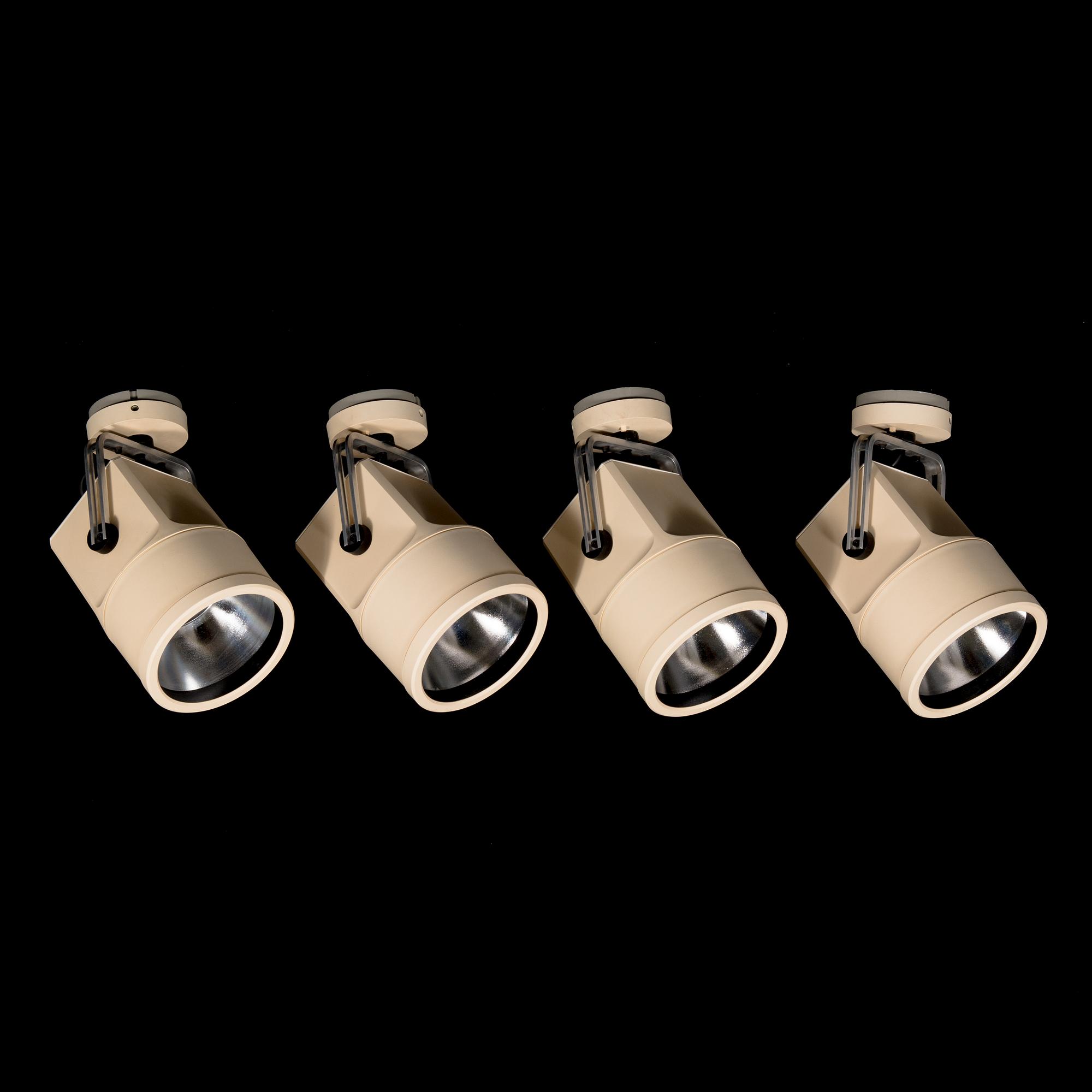 LOUIS POULSEN, lampa, 'Unispot', 4 st, 1970-tal.