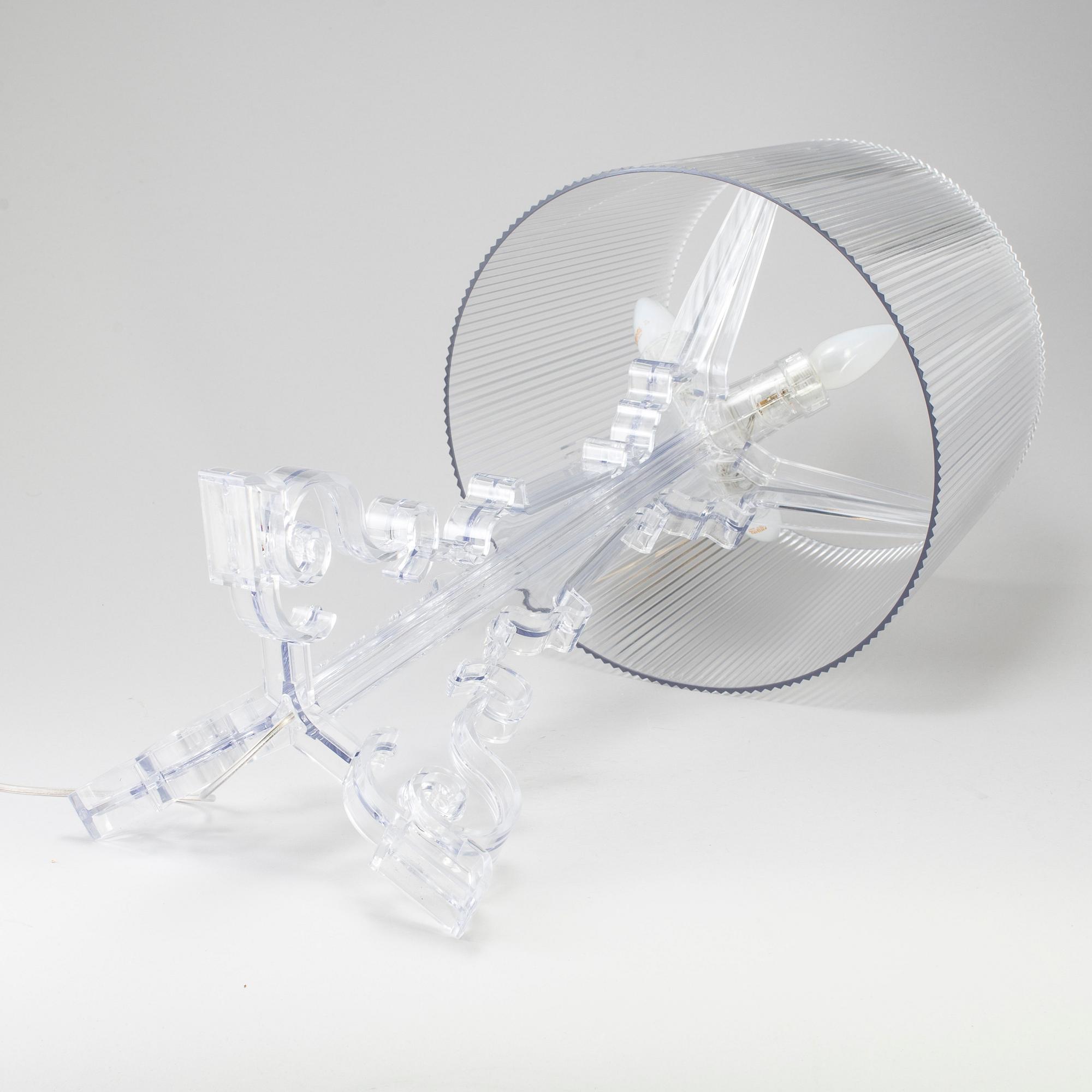 A TABLE LAMP, "Bourgie" Ferruccio Laviani for Kartell.