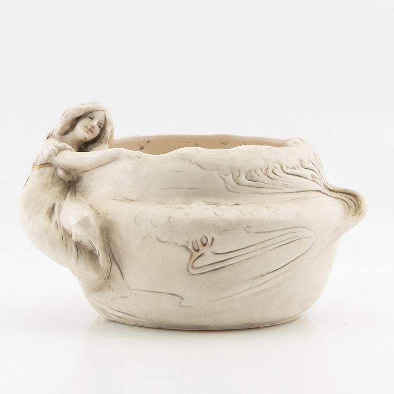 Bowl, Jugendstil, Royal Dux Bohemia.