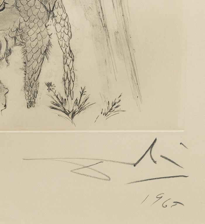 Salvador Dalí, "Athene", ur "Mythologie".