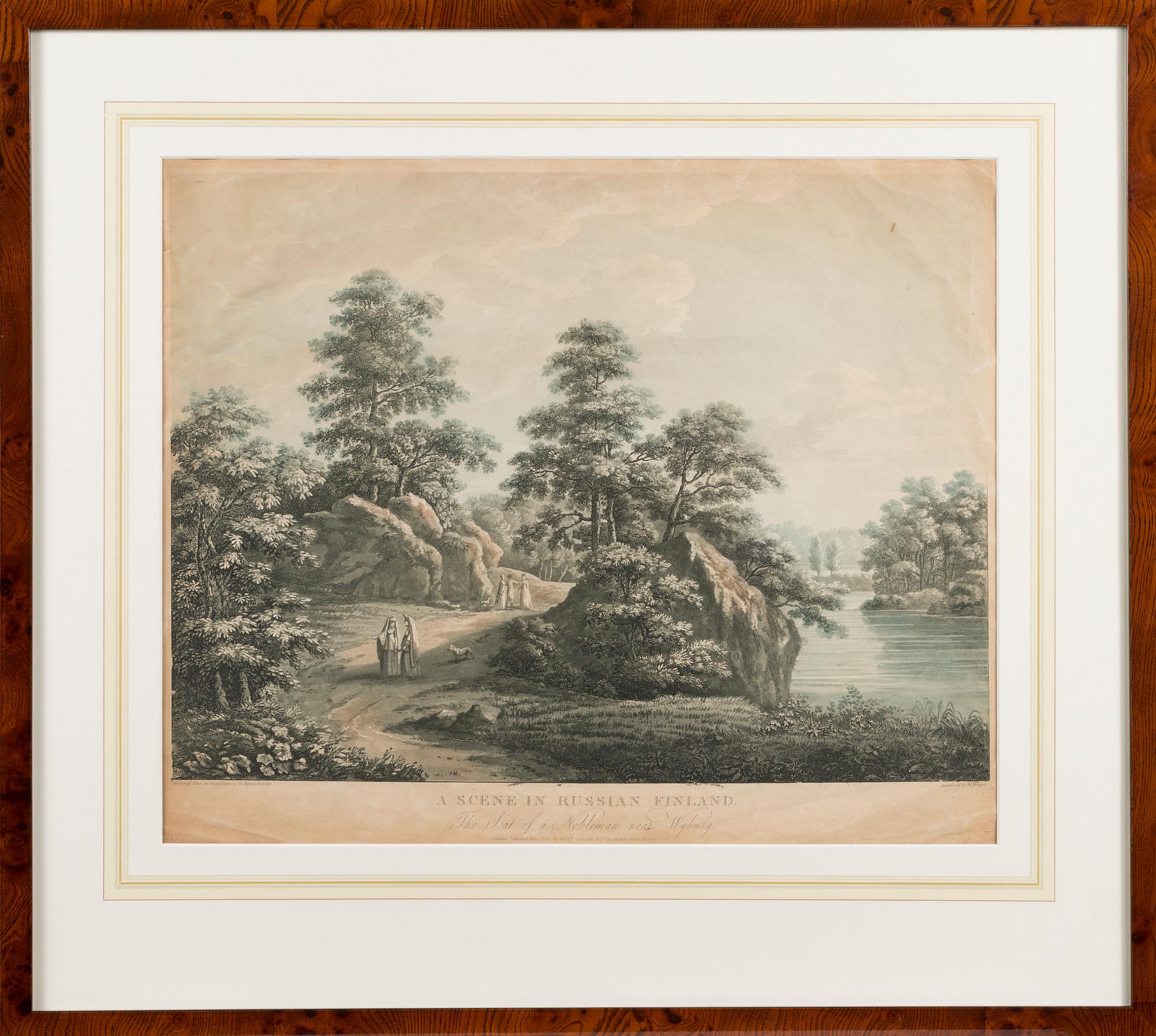 Aquatint by Martinoff Andrej Jefimovitsh.