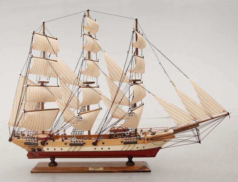 MODELLSKEPP, Clipper, 1900-talets andra hälft.