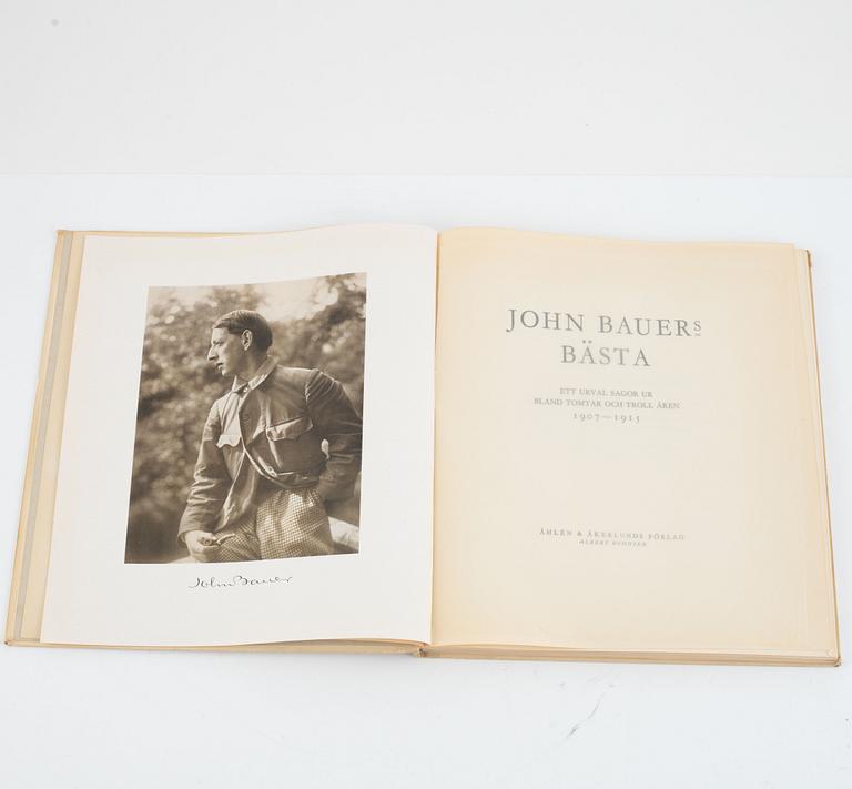 John Bauer, bok, "John Bauers Bästa", Åhlén & Åkerlunds Förlag, Albert Bonnier, Stockholm, 1931.