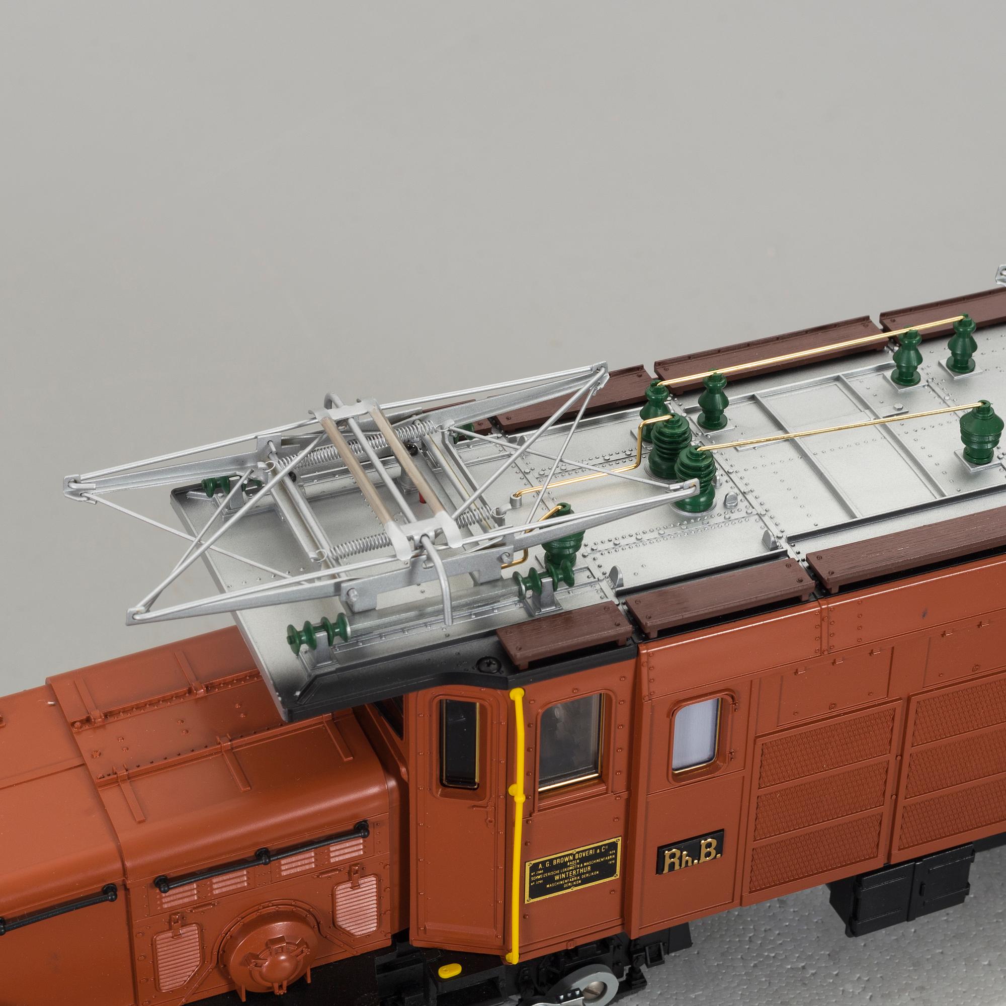 LEHMANN GROSS BAHN, elektriskt lok "Krokodilen" modell 2040.