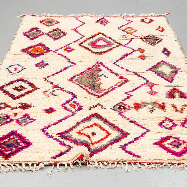 A rug, Morocco, ca 249 x 153 cm.