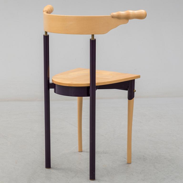 BOREK SIPEK, a 'Jansky' maple chair from Driade, Italy.