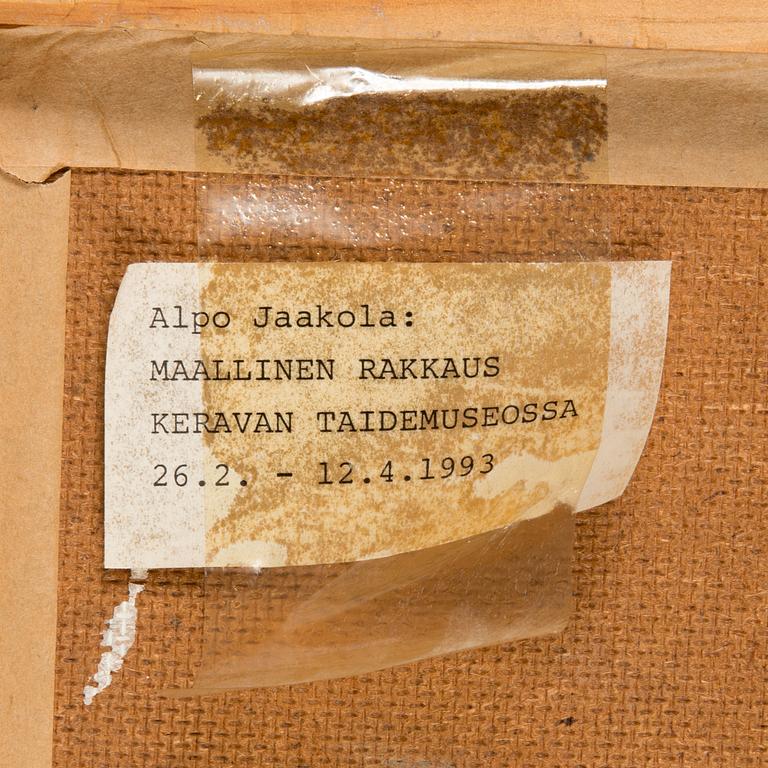 Alpo Jaakola, Worldly Love.