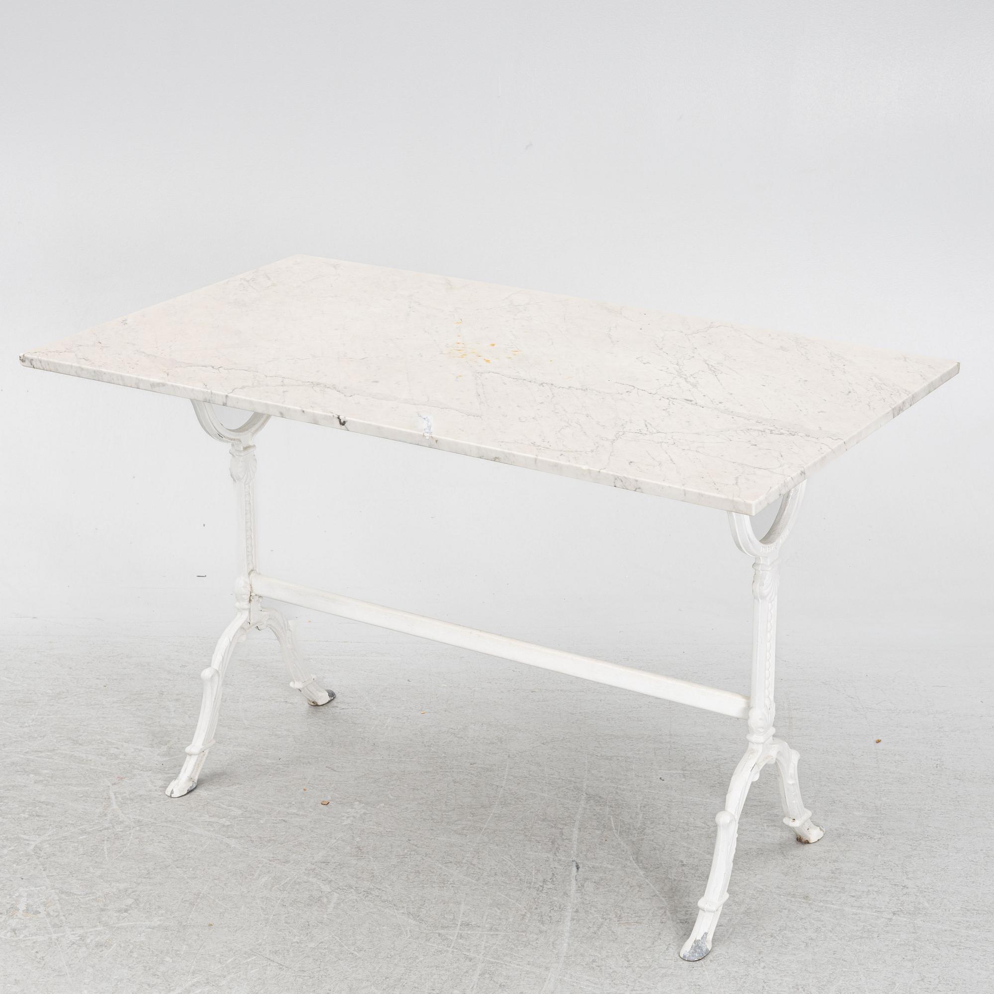 Trädgårdsbord, Byarum, 1900-talets slut.